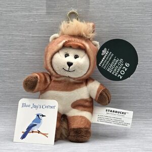 Starbucks Horse Keychain Bearista Lunar New Year Plush NEW 2026